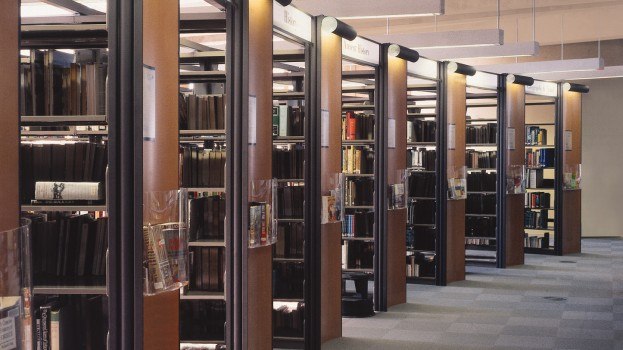Storage system for Vancouver Public Library.