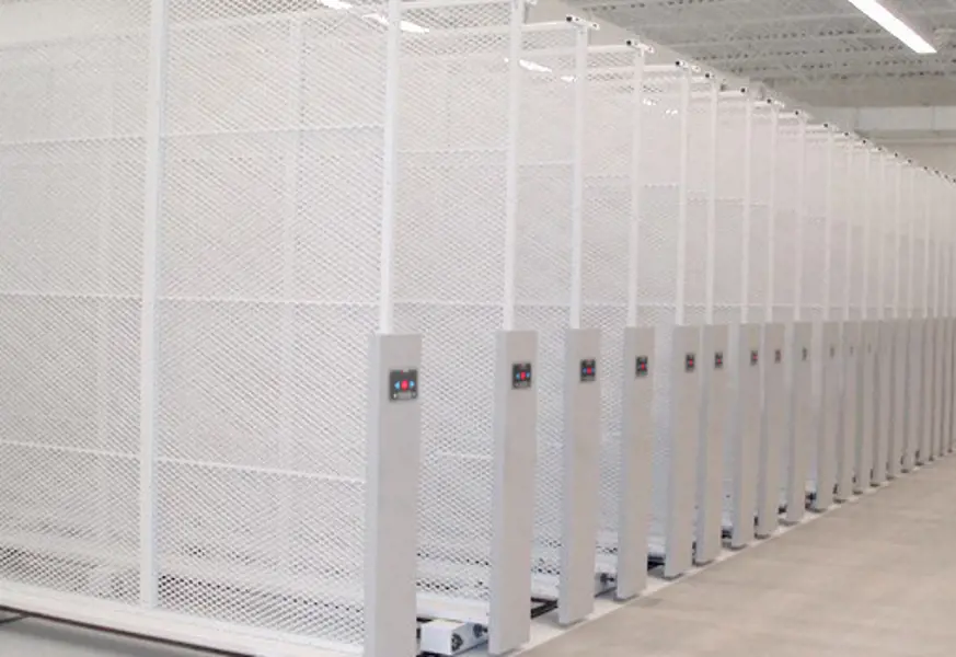 POWERED MOBILE ART RACKS AND SCREENS