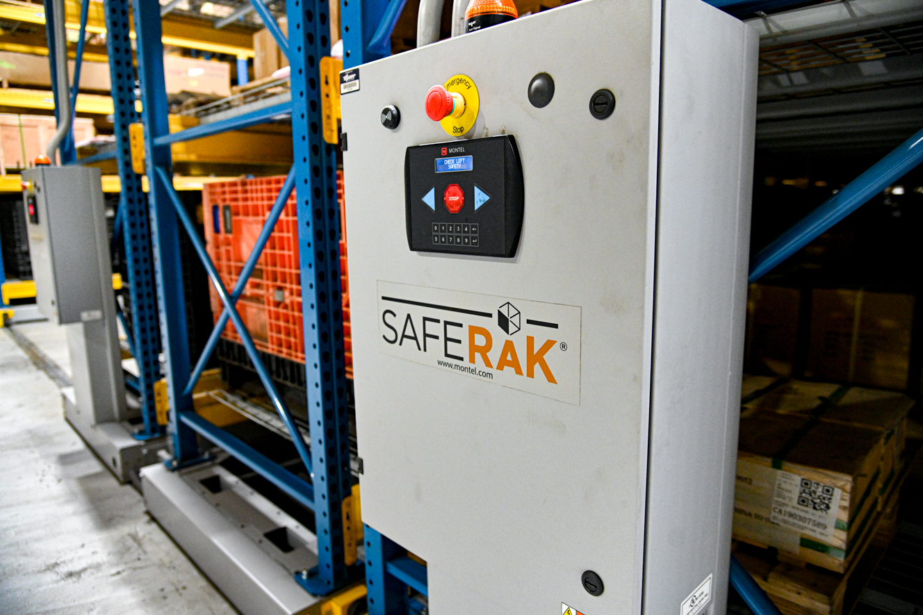 Industrial storage for Miller Industries.