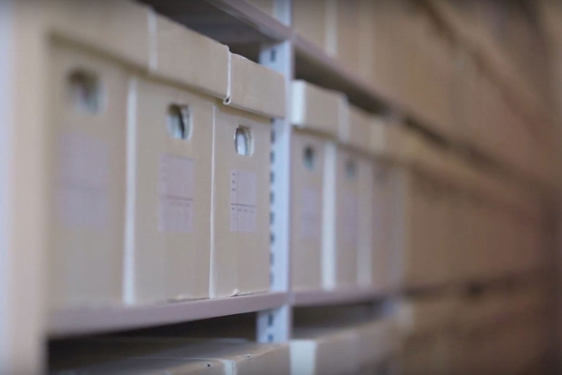 Solutions de stockage pour le Centre d'Archives Mgr-Antoine-Racine.