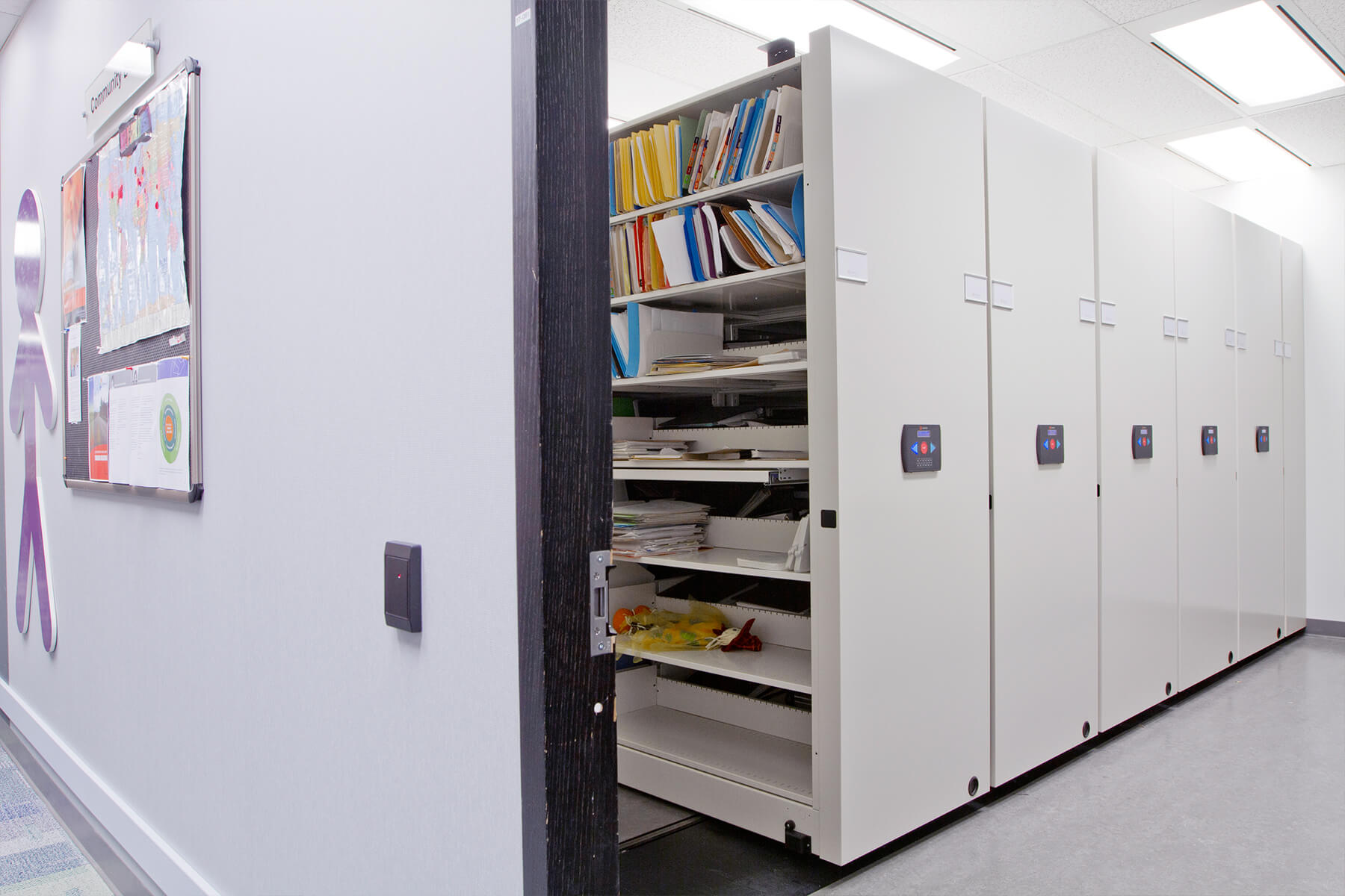 Systèmes de stockage pour la prison de Maricopa County.